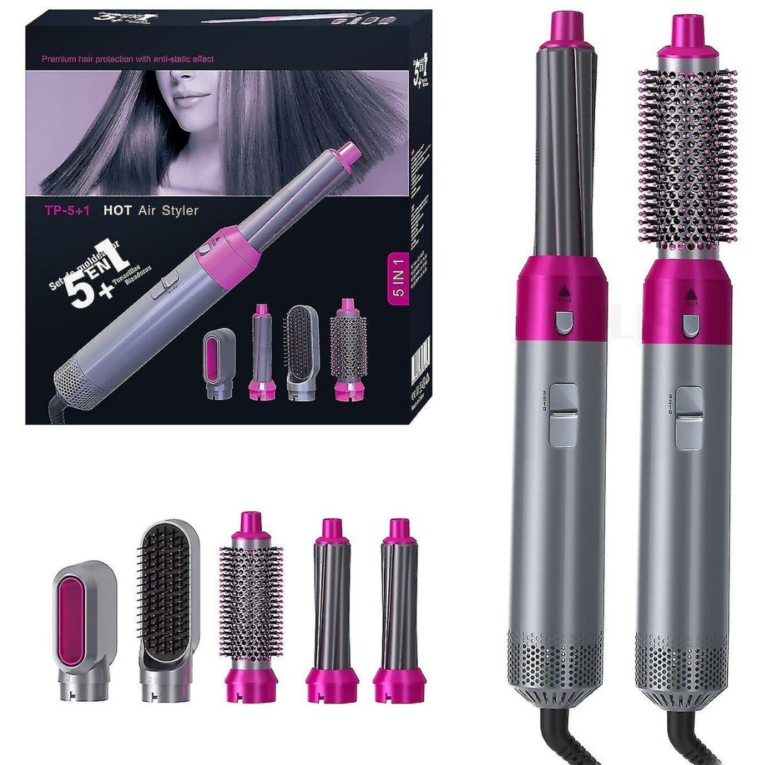 Professional 5 in 1 Asciugacapelli - HOT AIR STYLER ONE STEP